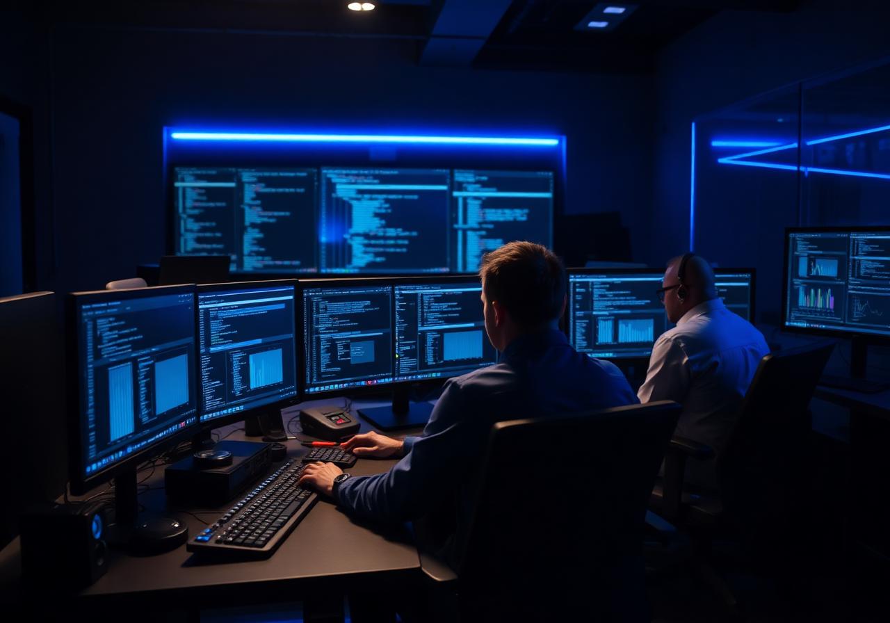 Engenheiros da Vértice em desenvolvimento